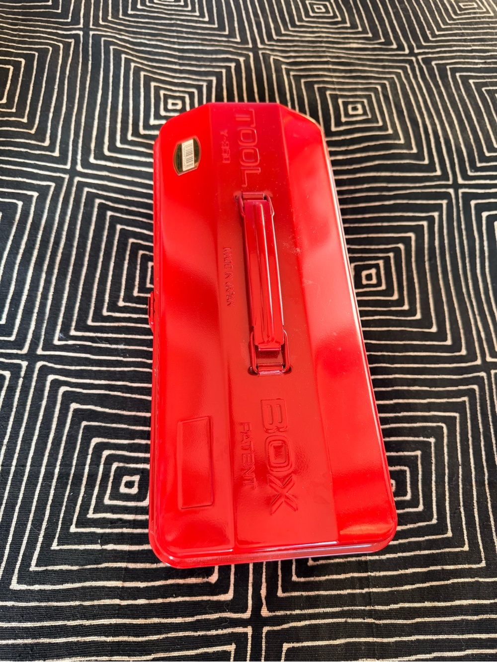 Red Tool Box Case - Durable Metal StorageSteel Toolbox Red
